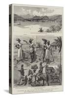 Sketches in the Island of St Lucia, British West Indies-Charles Edwin Fripp-Stretched Canvas