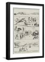 Sketches in the Isle of Skye, the Crofters' Land League-null-Framed Giclee Print