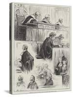 Sketches in the Law Courts, a Day in the Lord Chief Justice's Court-Henry Stephen Ludlow-Stretched Canvas