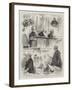 Sketches in the Law Courts, the Admiralty Court, No 2-Henry Stephen Ludlow-Framed Giclee Print