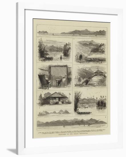 Sketches in the Malay Peninsula-null-Framed Giclee Print