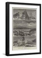 Sketches in the Ourghemma, Southern Tunis-null-Framed Giclee Print