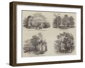 Sketches in the Punjaub-null-Framed Giclee Print