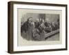 Sketches in the Royal Courts of Justice, a Common Jury-Robert Barnes-Framed Giclee Print
