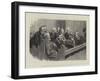 Sketches in the Royal Courts of Justice, a Common Jury-Robert Barnes-Framed Giclee Print