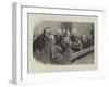 Sketches in the Royal Courts of Justice, a Common Jury-Robert Barnes-Framed Giclee Print