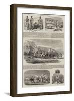 Sketches in the Santhal Country-null-Framed Giclee Print