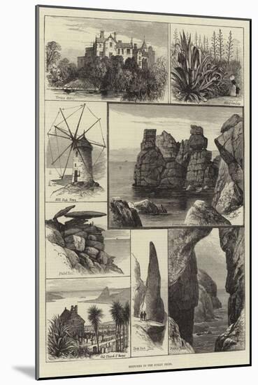 Sketches in the Scilly Isles-null-Mounted Giclee Print