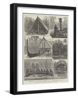 Sketches in the Solomon Islands-null-Framed Giclee Print