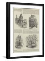 Sketches in the Temple-Alfred Robert Quinton-Framed Giclee Print