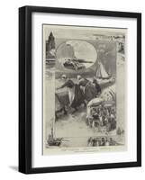 Sketches in Treport, a Norman Watering-Place-null-Framed Giclee Print