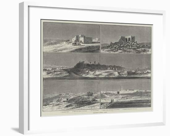 Sketches in Tunis, Gabes-null-Framed Giclee Print