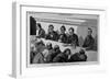 Sketches in Utah-Mormons at the Communion Table.-null-Framed Giclee Print