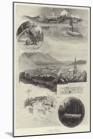 Sketches in Venezuela-Henry Charles Seppings Wright-Mounted Giclee Print
