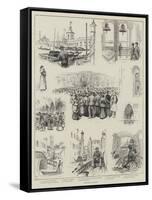 Sketches in Venice-Horace Petherick-Framed Stretched Canvas