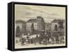 Sketches in Vienna, the Aspern Bridge-null-Framed Stretched Canvas