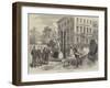 Sketches in Vienna, Watering the Streets-null-Framed Giclee Print