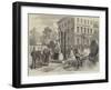 Sketches in Vienna, Watering the Streets-null-Framed Giclee Print