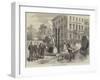 Sketches in Vienna, Watering the Streets-null-Framed Giclee Print