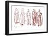 Sketches in Volendam, Holland, 1900-Philip William May-Framed Giclee Print