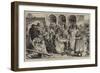 Sketches in Wales, Holyhead Market-null-Framed Giclee Print