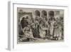 Sketches in Wales, Holyhead Market-null-Framed Giclee Print