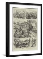 Sketches Near Leadville, Colourado-Johann Nepomuk Schonberg-Framed Giclee Print