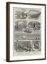 Sketches of a Cruise to Alaska, North-West America-null-Framed Giclee Print