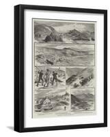 Sketches of a Cruise to Alaska-null-Framed Giclee Print