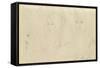 Sketches of a Girl's Head-John Everett Millais-Framed Stretched Canvas