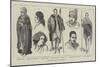 Sketches of Abyssinian Costumes-null-Mounted Giclee Print