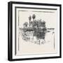 Sketches of Ancient Buildings at Dacca, Bengal: Ruins of the Sath Musjid or Seven-Domed Temple-null-Framed Giclee Print