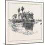 Sketches of Ancient Buildings at Dacca, Bengal: Ruins of the Sath Musjid or Seven-Domed Temple-null-Mounted Giclee Print