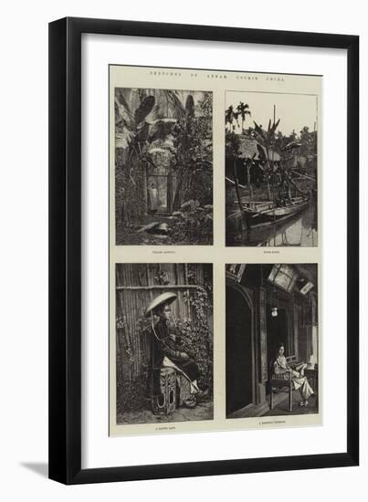 Sketches of Annam, Cochin China-null-Framed Giclee Print