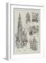 Sketches of Antwerp-null-Framed Giclee Print