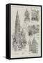 Sketches of Antwerp-null-Framed Stretched Canvas