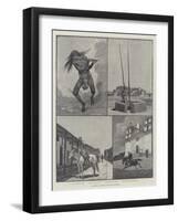 Sketches of Arizona and South California-null-Framed Giclee Print