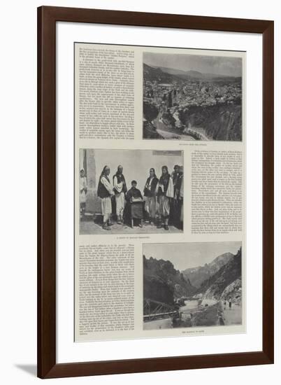 Sketches of Bosnia-null-Framed Giclee Print