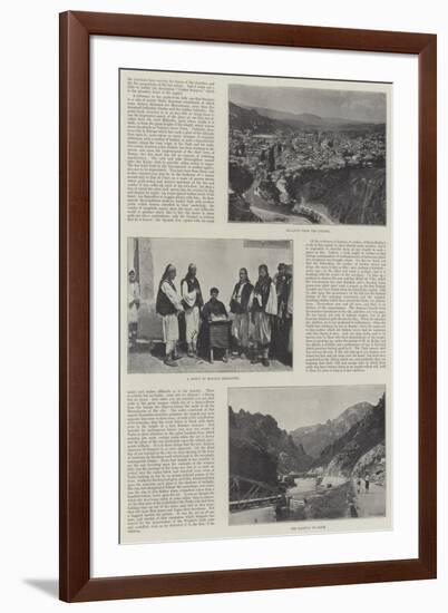 Sketches of Bosnia-null-Framed Giclee Print