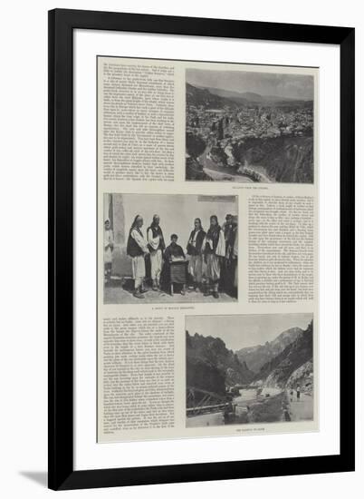 Sketches of Bosnia-null-Framed Giclee Print