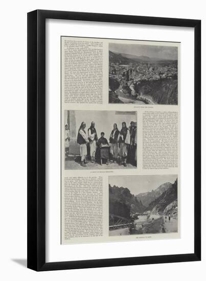 Sketches of Bosnia-null-Framed Giclee Print