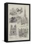 Sketches of Brussels and the Field of Waterloo-null-Framed Stretched Canvas