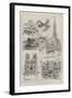 Sketches of Brussels and the Field of Waterloo-null-Framed Giclee Print