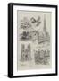 Sketches of Brussels and the Field of Waterloo-null-Framed Giclee Print