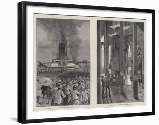 Sketches of Burma-Thomas Harrington Wilson-Framed Giclee Print