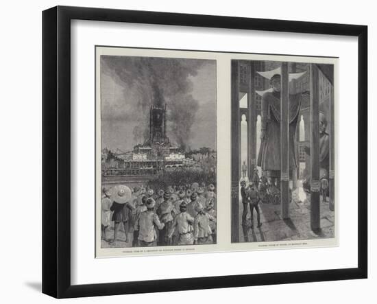 Sketches of Burma-Thomas Harrington Wilson-Framed Giclee Print