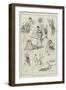 Sketches of Captain Swift at the Haymarket Theatre-David Hardy-Framed Giclee Print