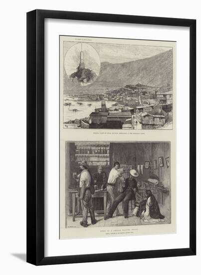 Sketches of Chile-Melton Prior-Framed Giclee Print