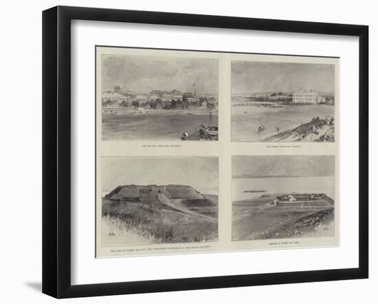 Sketches of China-Charles Auguste Loye-Framed Giclee Print
