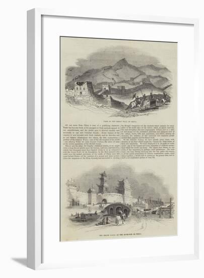 Sketches of China-null-Framed Giclee Print